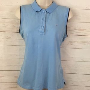 Tommy Hilfiger sleeveless Pale blue T-shirt pop over